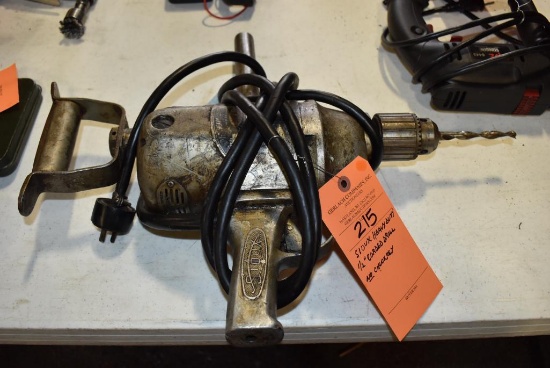 SIOUX HEAVY DUTY CORDED DRILL WITH CHUCK KEY