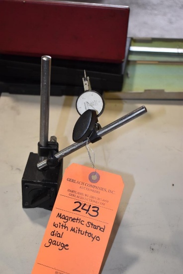 MAGNETIC STAND WITH MITUTOYO DIAL GAUGE