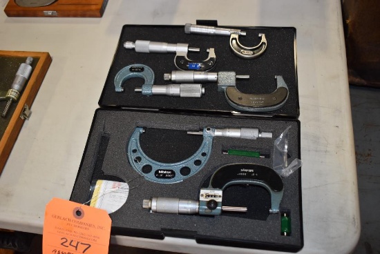 Assorted Small Micrometers