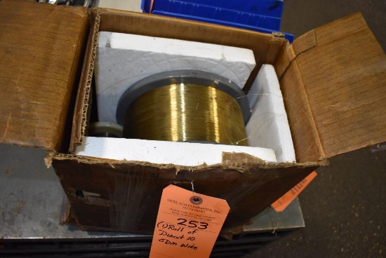 (1) Roll Of Diacut 10 Edm Wire