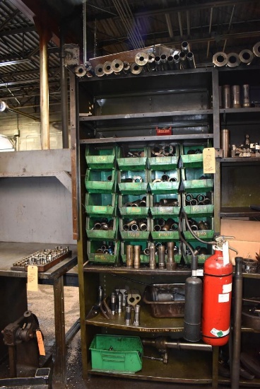 CONTENTS ON THIS 3' WIDE SECTION OF SHELVING; PRIMARILY TOOLING **NOT FIRE EXTINGUISHER**
