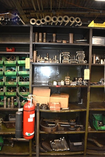 CONTENTS ON THIS 3' WIDE SECTION OF SHELVING; PRIMARILY TOOLING