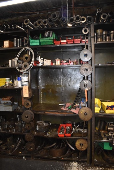 CONTENTS ON THIS 3' WIDE SECTION OF SHELVING; PRIMARILY TOOLING