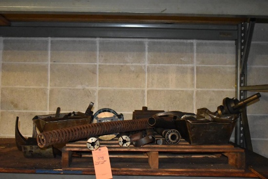 Pallet With Misc. Metal Parts