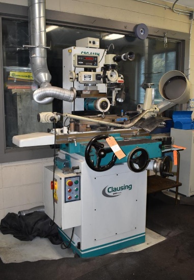 CLAUSING SURFACE GRINDER, MODEL CSG-618H, S/N E1TAE0291, 6" X 18" KANETEC MODEL RMWH-15450,
