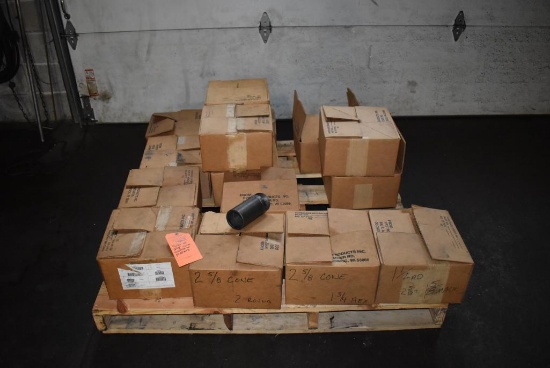 Pallet Of 2 5/8" Cone Collets And Pushers