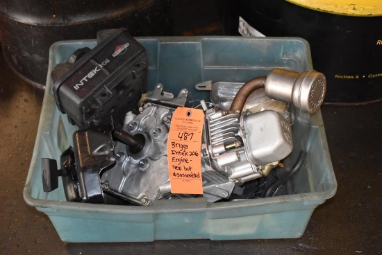 BRIGGS INTEK 206 ENGINE - NEW BUT DISASSEMBLED
