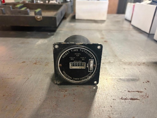 INDUSTRIAL TIMER CORPORATION RESET TIMER TOTALIZER