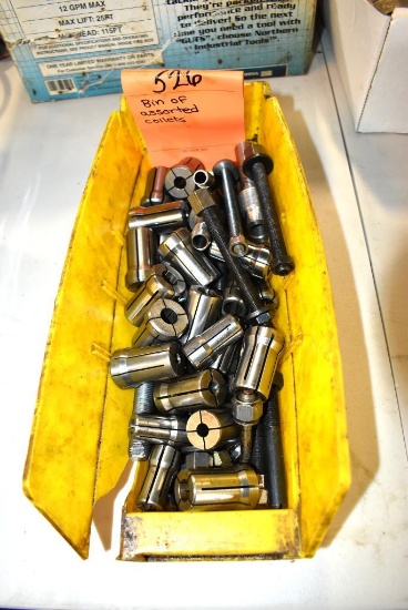 Bin Of Assorted Collets
