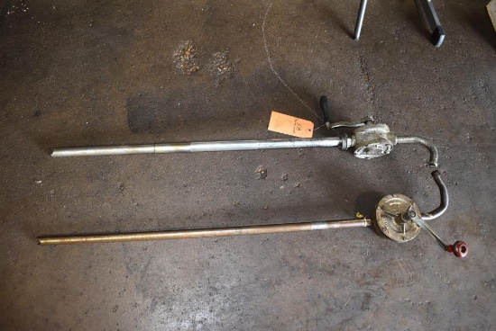 (2) BARREL PUMPS