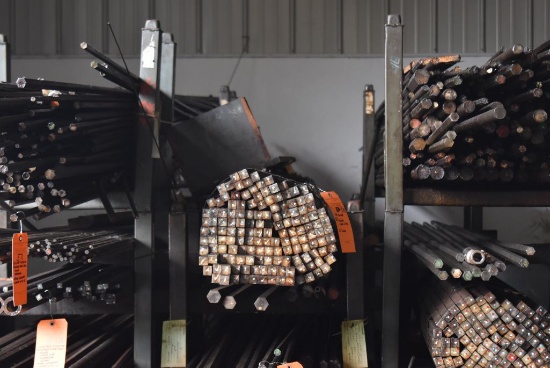 This Bundle Of 3/4" Square Steel Stock, 12' Long