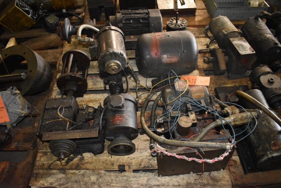 Skid Of Assorted Electric Motors