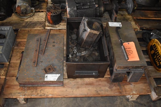 Magnetic Chucks And Misc. On Skid