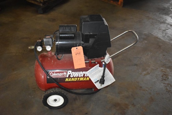 Coleman Powermatic Handyman Portable Air Compressor, Model Vc40c11op1d101,