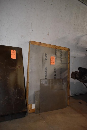 PIECE OF SHEET METAL, PERFORATED SHEET AND MISC.