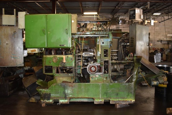 ACME GRIDLEY 1" SIX SPINDLE RAN SCREW MACHINE - PARTS MACHINE WITH CHIP CONVEYOR