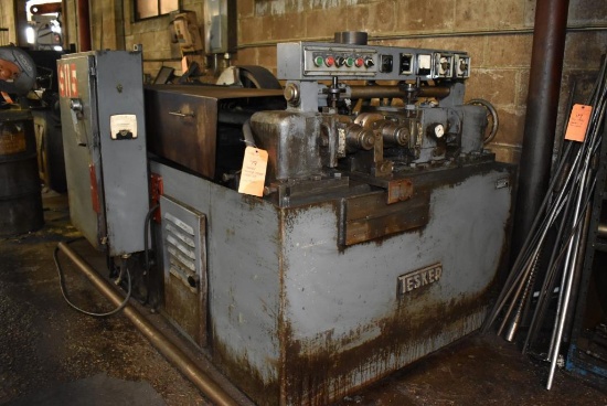 Tesker Thread Roller Model 215, S/N: 75084