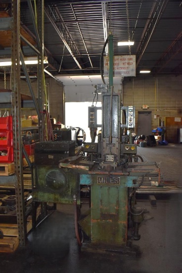 MILES BROACH MODEL MBLD2-18-120, S/N: 800828, 220 VOLT, THREE PHASE