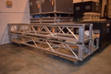 (3)- JTE 12 x 18 x 10-foot truss (model B0600) with bolts