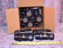 (12)- 19 pin LK connector female, Inline, solder