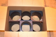 (6) 7.5" Frame top hats
