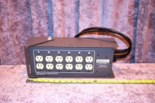 Leprecon LD-360A-HP 6 Channel dimmer ANALOG 2 circuits input and Edison output. SN 3108