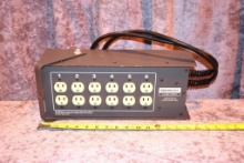 Leprecon LD-360A-HP 6 Channel dimmer ANALOG 2 circuits input and Edison output. SN 3051