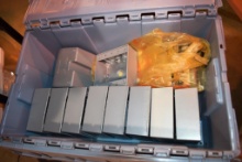 (4)-boxes of miscellaneous electrical parts