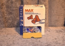 Box MAX foam ear plugs