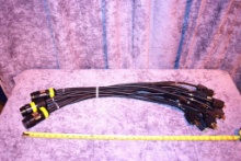 (3)- Breakin LK 19 pin female, 6 circuit 12 Ga. SJOW cable to Edison male 36"