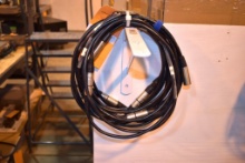 (8)- 5' DMX cable set (Dura-Flex 2 pair, 5 pin XLR)