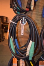 (1) set-5 CAM-LOK extensions 10' x 2/0 Type SC. E1016 connectors