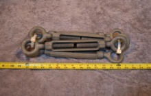(5)- Chicago 5/8" by 6" turnbuckle