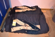 (2) piece of Black velour drape, each panel 10' wide x 20' height