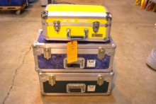 (3) Smaller cases, 11-1/2"d x 24"w x 9.5"h