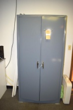 Edsal metal cabinet with 4 shelves 36" x 18" x 72" height
