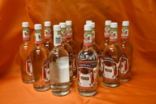 CASE WITH (12) ONE LITER BOTTLES OF HEAVEN HILL VODKA