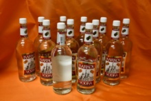 CASE WITH (12) ONE LITER BOTTLES OF KARKOV VODKA, PICTURE IS REPRESENTATIVE
