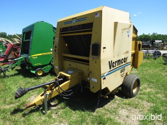 Vermeer 605L netwrap baler 540RPM