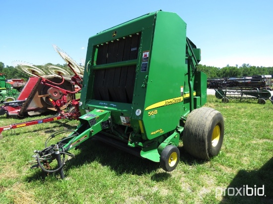 John Deere 568 Baler 13000 bales 1000PTO netwrap