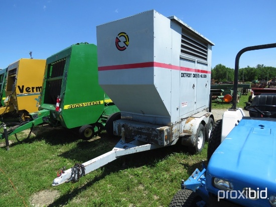 Mobile generator Perkins diesel engine, runs good