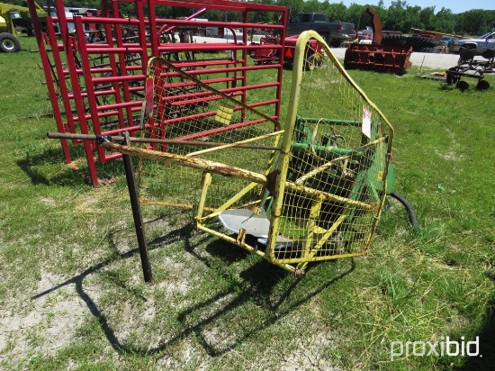 John Deere small square bale thrower