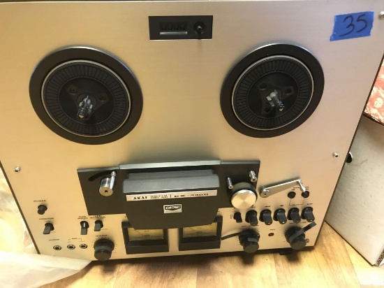 Vintage electronics- stereo tape recorder
