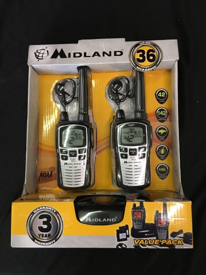 Midland GXF Pro 860 walkie Talkie set
