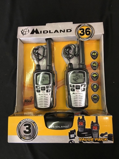 Midland GXF Pro 860 walkie Talkie set