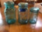 Blue Ball Jars With Lids