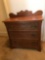 Walnut commode