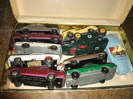 Matchbox type cars and others