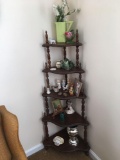 Shelf And items on it