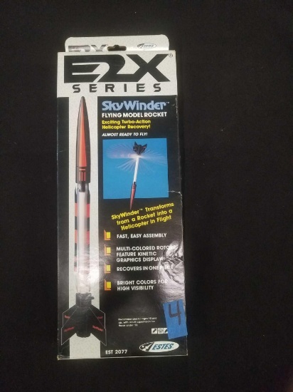 E2X Series Flying Model Rocket